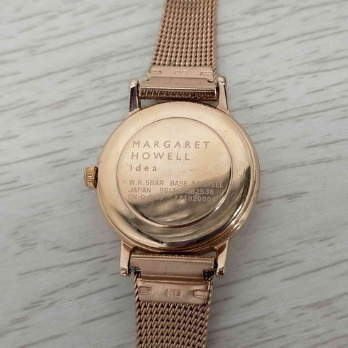 マーガレットハウエル MARGARET HOWELL idea ピンクゴールド ウォッチ 9613-S082536 レディース ONE SIZE