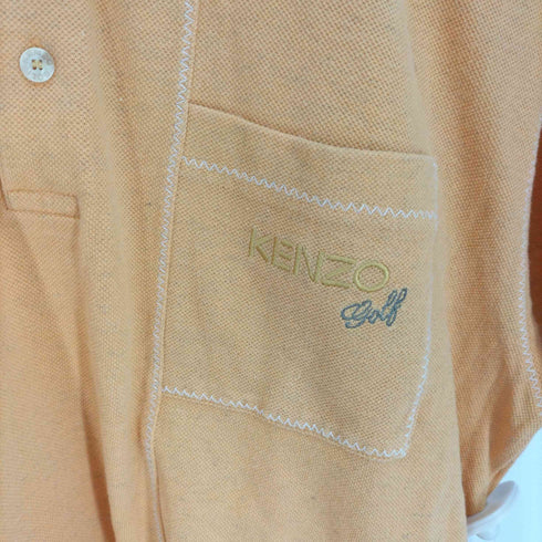 ケンゾーゴルフ KENZO GOLF ロゴ刺繍 S/S ポロシャツ メンズ 4