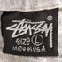 ステューシー Stussy OLD 80s USA製 黒タグ シングルステッチ PEACE and PROSPERITY クルーネックTシャツ メンズ import:L