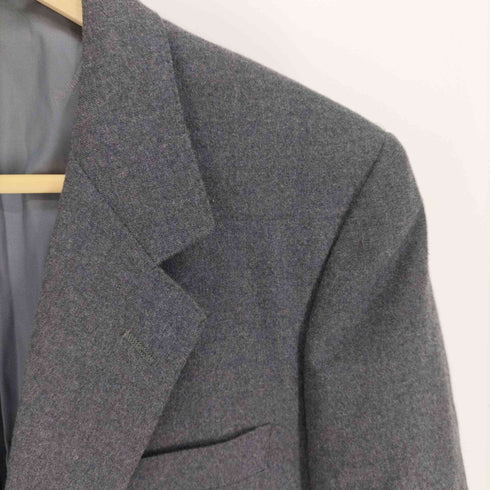 アクアスキュータム AQUASCUTUM ウール 2B テーラードジャケット メンズ