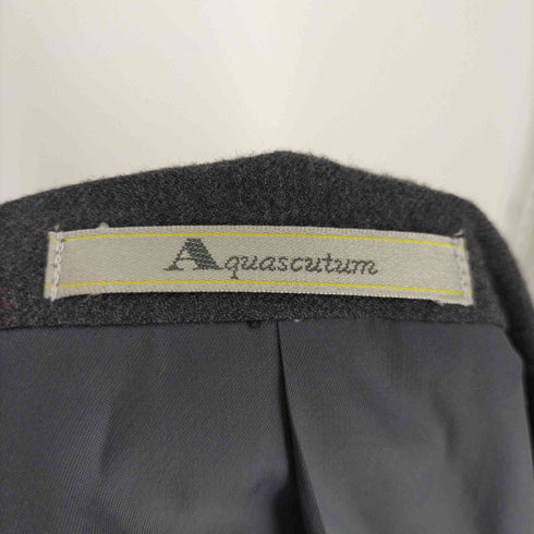 アクアスキュータム AQUASCUTUM ウール 2B テーラードジャケット メンズ