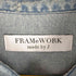 フレームワーク FRAMe WORK 23AW made by J 別注8ozデニムシャツ レディース FREE