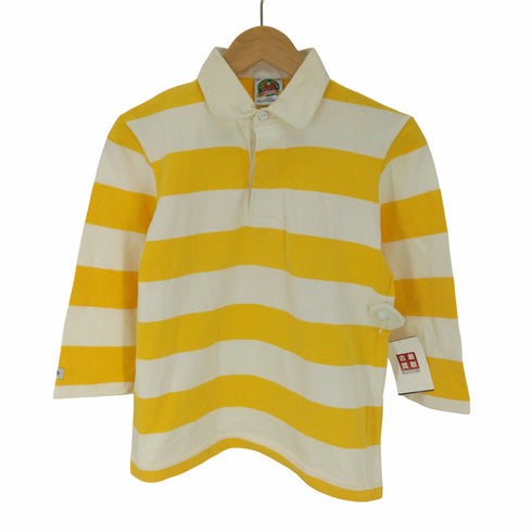 バーバリアン BARBARIAN カナダ製 ボーダー L/S ラガーシャツ レディース