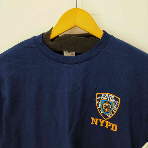 フルーツオブザルーム FRUIT OF THE LOOM 90-2000S NYPD Tシャツ メンズ JPN:M