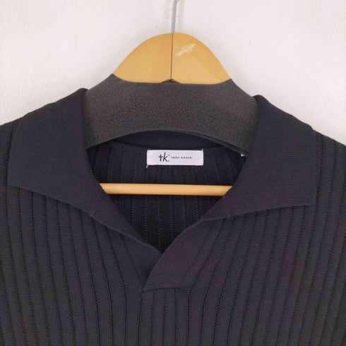 ティーケー タケオキクチ tk. TAKEO KIKUCHI スキッパーニットポロシャツ メンズ JPN:L