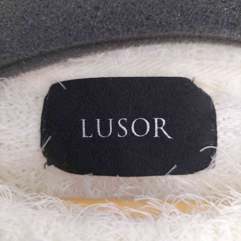 ルソール LUSOR FEATHER MOLE CREW NECK メンズ FREE