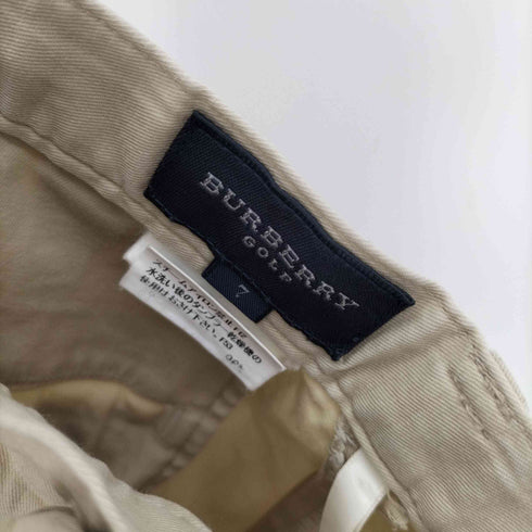 バーバリーゴルフ BURBERRY GOLF 同色 ロゴ刺繍 チノパンツ レディース 7