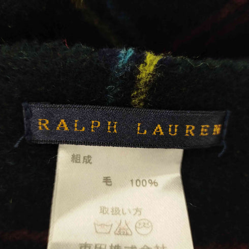 ラルフローレン RALPH LAUREN タータンチェック ウール マフラー メンズ