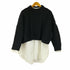 アパルトモンドゥーズィエムクラス LAppartement DEUXIEME CLASSE 23SS Short Knit 2点セット ショートニット セーター ハイネック 長袖 ブラウス 長袖 比翼仕立て レディース