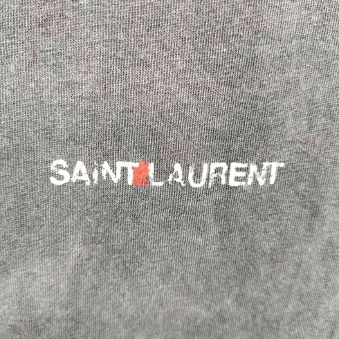 サンローランパリ SAINT LAURENT PARIS ダメージ加工Tシャツ メンズ JPN:M