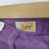 リー Lee 70-80S 816 TONI JEANS コーデュロイ カラー パンツ パープル ロケットTALON デッドストック レディース 26x33