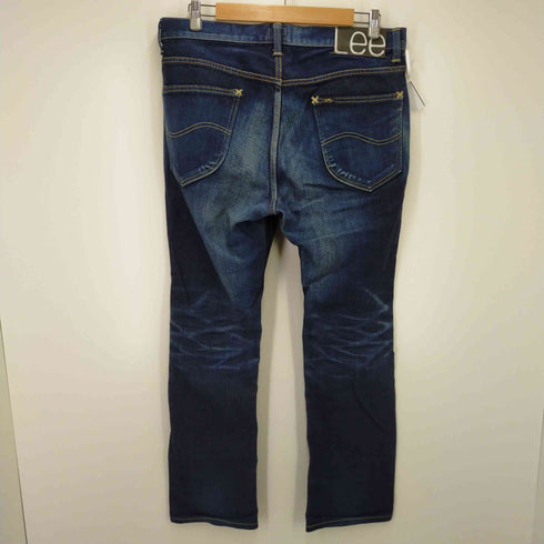 リー Lee 日本製 REGULAR NARROW Used加工 ジップフライ デニムパンツ メンズ UK:34-35