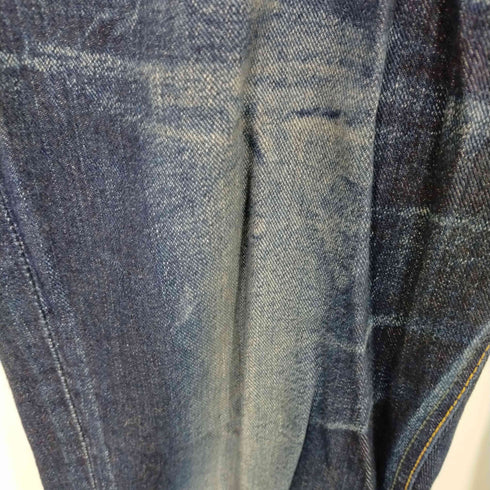 リー Lee 日本製 REGULAR NARROW Used加工 ジップフライ デニムパンツ メンズ UK:34-35
