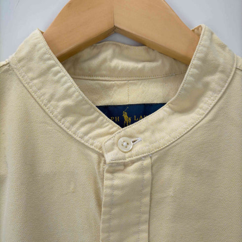 ラルフローレン RALPH LAUREN L/S スモールポニー刺繍バンドカラーシャツ メンズ JPN:L