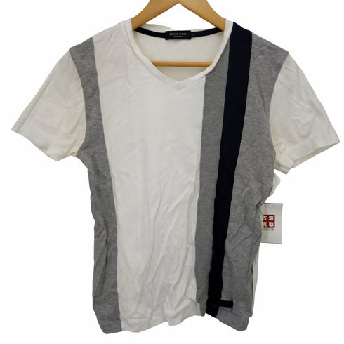 ブラックレーベル BLACK LABEL クレストブリッジ Vネック Tシャツ レディース import:M