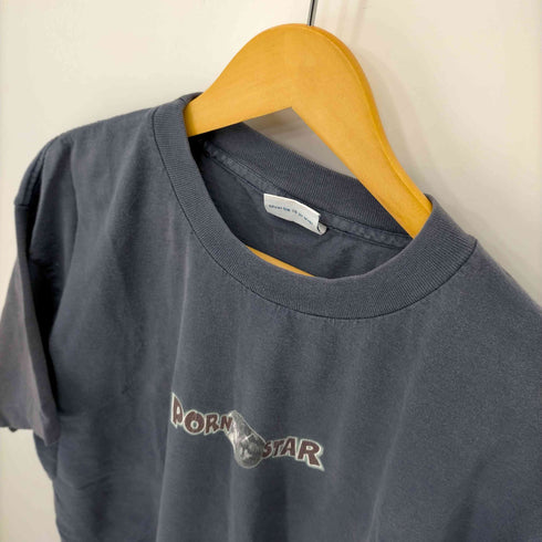 PORN STAR 90S MADE IN USA 両面プリントTシャツ シングスステッチ メンズ