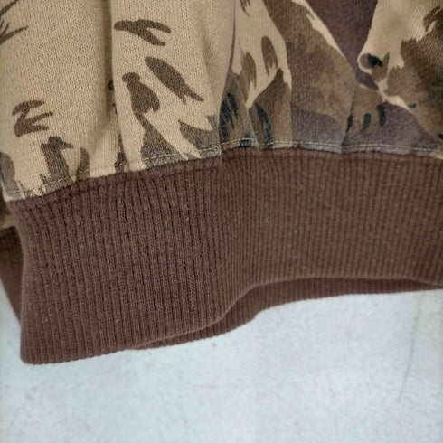 ケンゾージーンズ KENZO JEANS 80s 北斎タグ アニマル柄 ハイネックスウェット メンズ JPN:XL