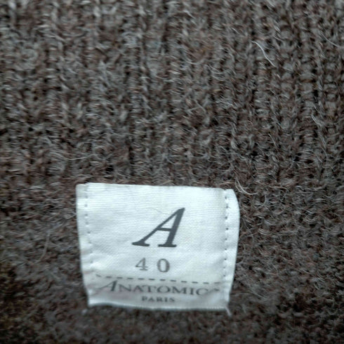アナトミカ ANATOMICA MADE IN SCOTLAND タートルネックニット メンズ 40