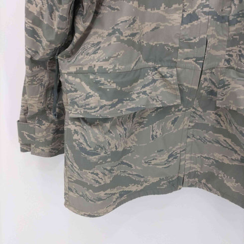 08年製 U.S.Air Force 00's 迷彩 ミリタリー デジタルタイガーカモ ゴアテックス ジャケット メンズ LARGE REGULAR