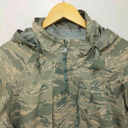 08年製 U.S.Air Force 00's 迷彩 ミリタリー デジタルタイガーカモ ゴアテックス ジャケット メンズ LARGE REGULAR