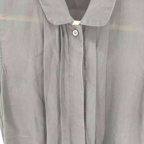 マックスマーラ MAXMARA ノースリーブプリーツブラウス レディース S
