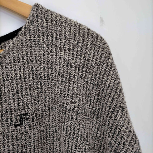 ジュエミ Juemi ショート丈 刺繍ベルスリーブニット レディース FREE