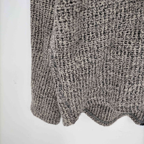 ジュエミ Juemi ショート丈 刺繍ベルスリーブニット レディース FREE
