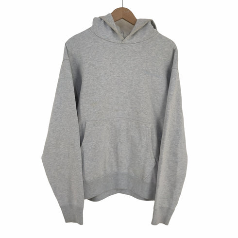 アディダス adidas 21SS BASICS HOOD LIGHT GRAY HEATHER メンズ JPN:L