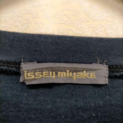 イッセイミヤケ ISSEY MIYAKE 80s 筆タグ コットン S/S TEE レディース JPN:M