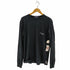コムデギャルソンオム COMME des GARCONS HOMME 24SS ロゴプリント フロントポケットロングスリーブTシャツ メンズ JPN:L