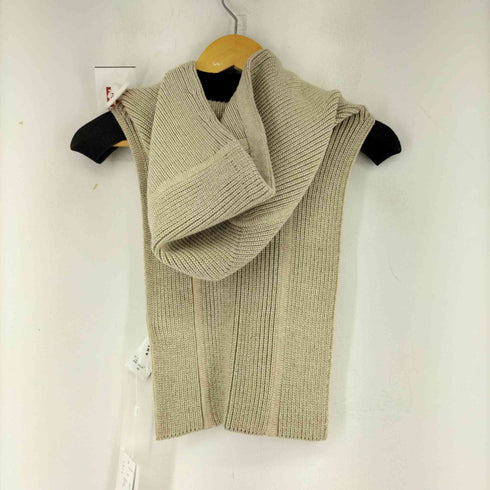 アメリヴィンテージ Ameri VINTAGE 22AW KNIT HOODIE APRON VEST ニット フーディー ベスト プルオーバー ウール混 アシンメトリー レディース FREE