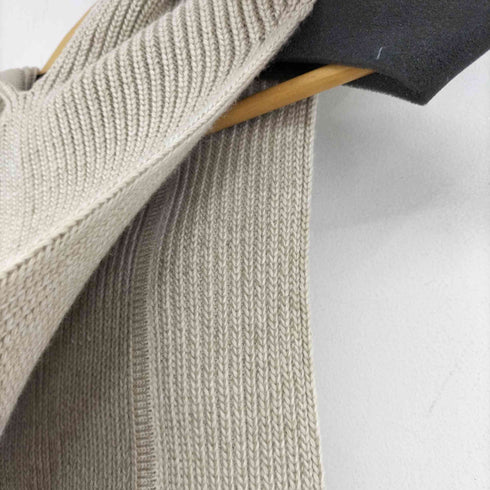 アメリヴィンテージ Ameri VINTAGE 22AW KNIT HOODIE APRON VEST ニット フーディー ベスト プルオーバー ウール混 アシンメトリー レディース FREE