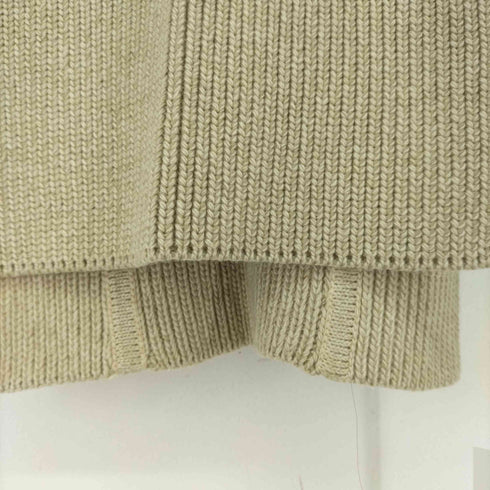 アメリヴィンテージ Ameri VINTAGE 22AW KNIT HOODIE APRON VEST ニット フーディー ベスト プルオーバー ウール混 アシンメトリー レディース FREE
