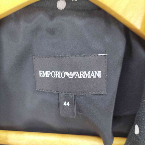 エンポリオアルマーニ EMPORIO ARMANI ドット柄テーラードジャケット レディース EUR:44