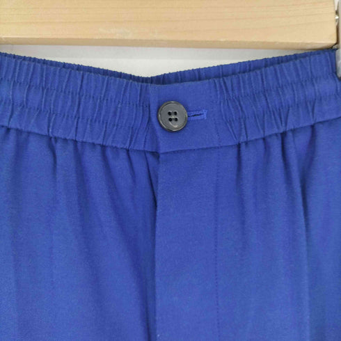 ドゥロワー Drawer サテンウェストドローパンツ テーパード タック レディース 36