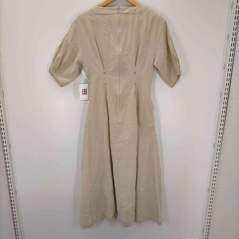 erme Puff sleeve stitch one-piece レディース FREE