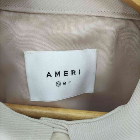 アメリ AMERI BOTTLE WAVE SLEEVE COAT シングル トレンチコート レディース JPN:S