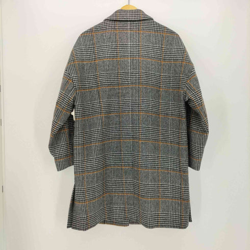 アンドクチュール And Couture グレンチェック ロング チェスター コート レディース JPN:38