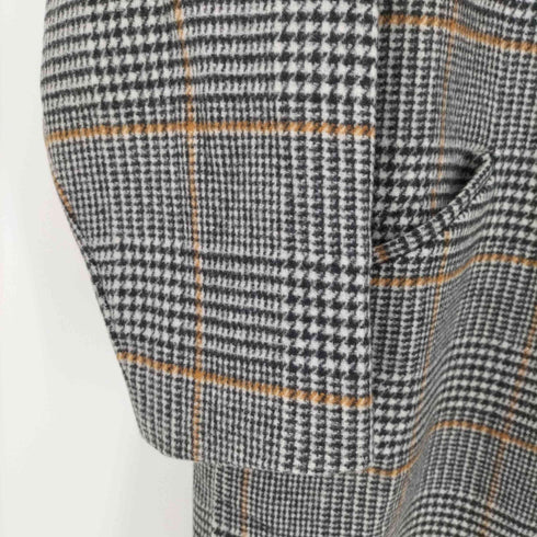 アンドクチュール And Couture グレンチェック ロング チェスター コート レディース JPN:38