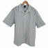 ニューエラ NEWERA 23SS ストライプオープンカラーシャツ BLACKLABEL メンズ JPN:XL