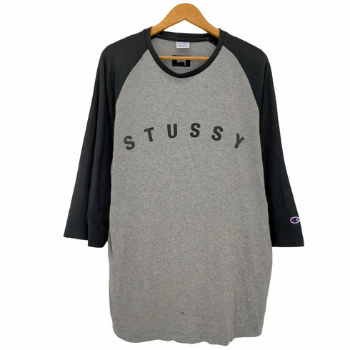 ステューシー Stussy ロゴプリント ラグランTシャツ メンズ JPN:XL