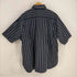 ニューエラ NEWERA 23SS ストライプブロードシャツ BLACK LABEL メンズ JPN:XL