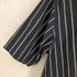 ニューエラ NEWERA 23SS ストライプブロードシャツ BLACK LABEL メンズ JPN:XL