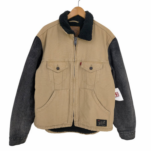 リーバイス Levis JT HYBRID トラッカージャケット CORD CANVAS HYBRID SHERPA TRUCKER メンズ import:M
