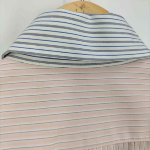 ミキオサカベ Mikiosakabe Garden Shirt スイッチング フラワー ストライプシャツ レディース FREE