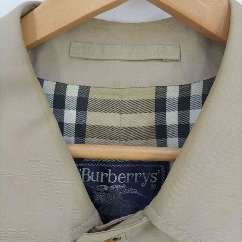 バーバリーズ BURBERRYS イングランド製 裏地ノバチェック バルカマーンコート ステンカラーコート メンズ