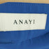 アナイ ANAYI 22AW シェルタリングオックススリムパンツ スラックス テーパード タック リネン混 レディース 36