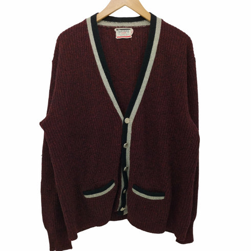 SAXONY 50-60s ORLON ニットカーディガン メンズ JPN:XL