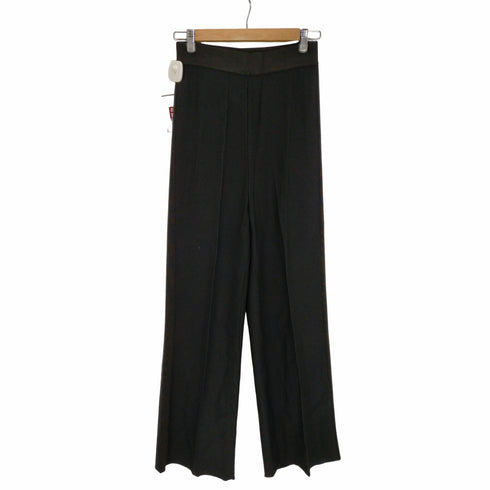 ALLED-MARTINEZ センタープレス サイドライン ニットパンツ レディース L