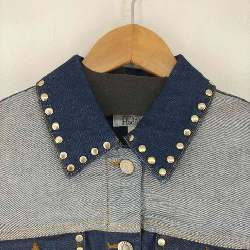 トミーヒルフィガー TOMMY HILFIGER GIGI HADID コラボ スタッズ デニムジャケット ジージャン Gジャン レディース JPN:4